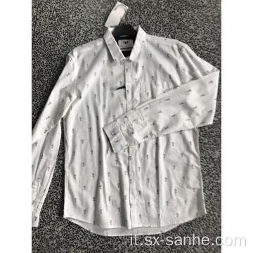 Camicia personalizzata 100% cotone da uomo